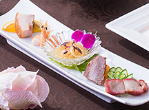 焼物入り前菜五種盛り合わせ